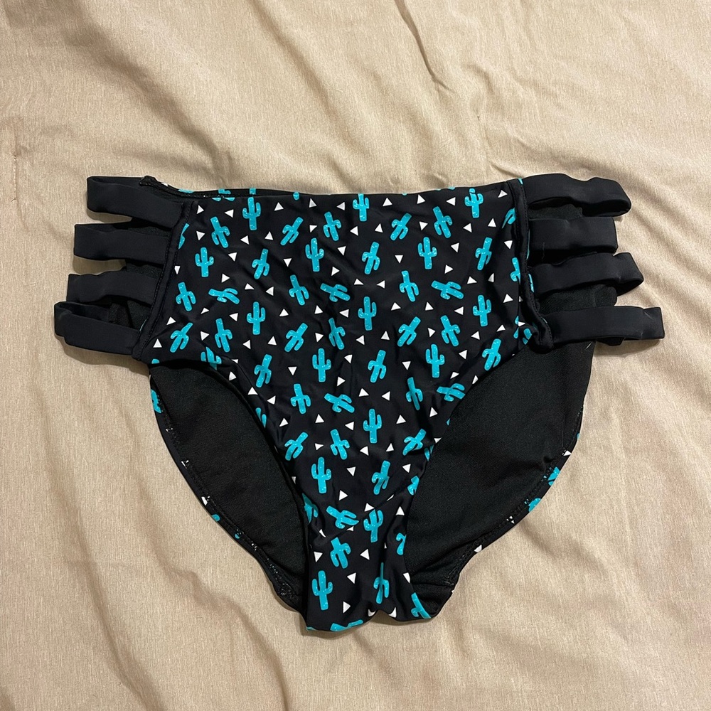 Cactus bathing suit bottoms